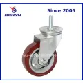 4" 6" 8" PU Rotating Wheel with Brake